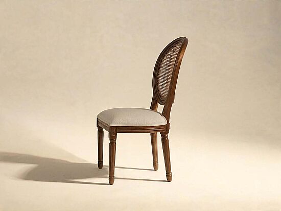 SANDALYE KOLSUZ KAHVE 50x60x98cm LJ-DC-003B - 2