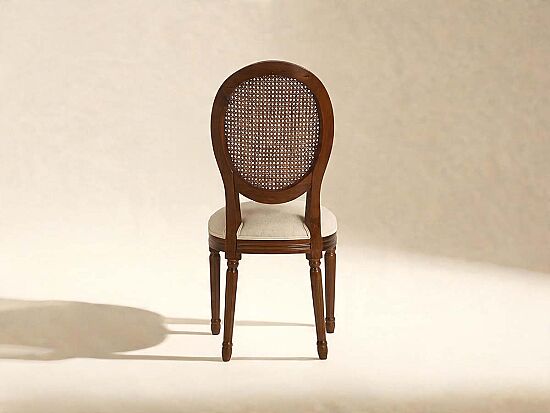 SANDALYE KOLSUZ KAHVE 50x60x98cm LJ-DC-003B - 3
