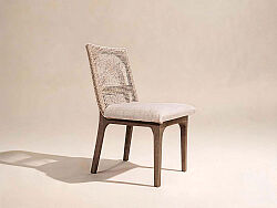 SANDALYE NATUREL 46x58x87cm 3549 - 2
