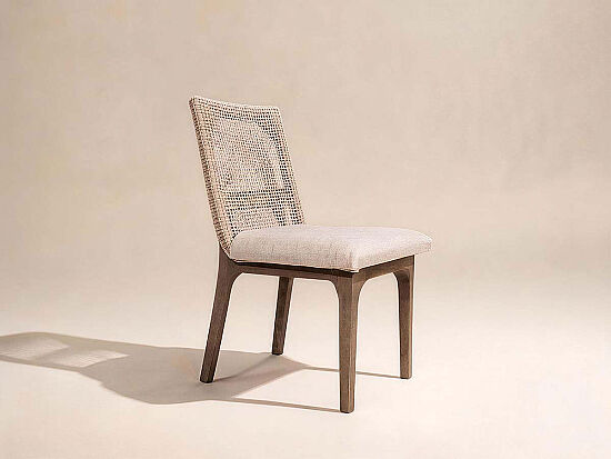 SANDALYE NATUREL 46x58x87cm 3549 - 2