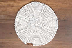 SARANA YUVARLAK SUPLA KREM 35cm - HOME SWEET HOME