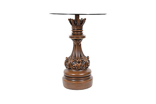 SATRANÇ VEZİR SEHPA 50X66 CM - 4