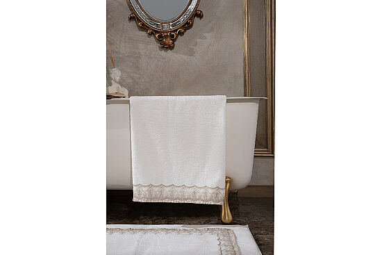 SERAY 90X150 HAVLU ECRU - 9