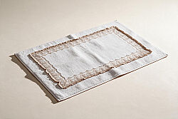 SERAY PASPAS 80X140 ECRU - KERVAN