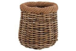 SHELY RATTAN SEPET KUCUK 22x22x25cm - KERVAN