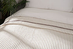 SİERRA PİKE YATAK ÖRTÜSÜ ÇK. 240X260 CM EKRU-TAŞ - 3