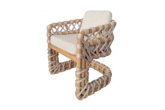 SNAKE KOLLU SANDALYE 62x57x71cm - 2