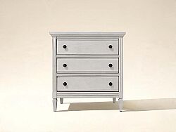 SOMERTON KOMODİN 3 ÇEKMECE BEYAZ 45x76x75cm 303140-2840 - KERVAN