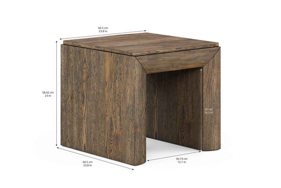 STOCKYARD KARE YAN SEHPA 60x60x58cm 284305-2303 - 3