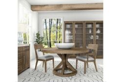 STOCKYARD KOLLU SANDALYE KAHVE 58x57x91cm 284205-2303 - 8