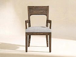 STOCKYARD KOLLU SANDALYE KAHVE 58x57x91cm 284205-2303 - KERVAN