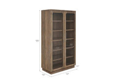 STOCKYARD VİTRİN 61x122x223cm 284240-2303 - 4