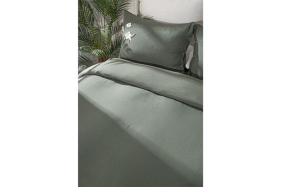 SUMMERR NEVRESİM TAKIMI 200X220 4 PRC YEŞİL - 5
