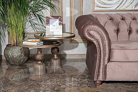 TASSEL 2'Lİ ORTA SEHPA (H:43,5xQ:52,5 cm + H:48,5xQ:52,5 cm) - 9