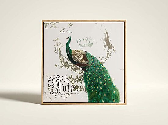 TAVUS KUSU-2 Tablo (65700095) 63x63cm - 1
