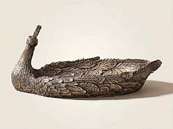 TAVUSKUSLU GONDOL GOLD 14x30 cm (HYK1181) - KERVAN