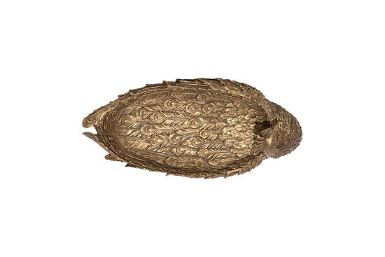 TAVUSKUSLU GONDOL GOLD-YEŞİL 14x30cm (HYK1181) - 3