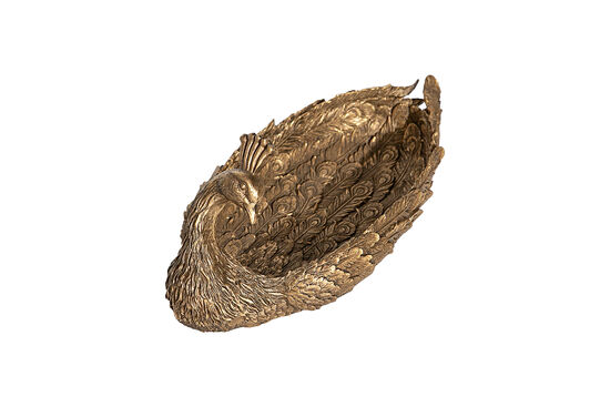 TAVUSKUSLU GONDOL GOLD-YEŞİL 14x30cm (HYK1181) - 4