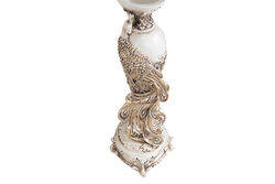 TAVUSKUSLU TEKLI MUMLUK KREM-GOLD 7x29cm (HYK855) - 2