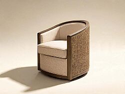 TEKLİ KOLTUK KAHVE 74x67x81cm 2601-RF - 2
