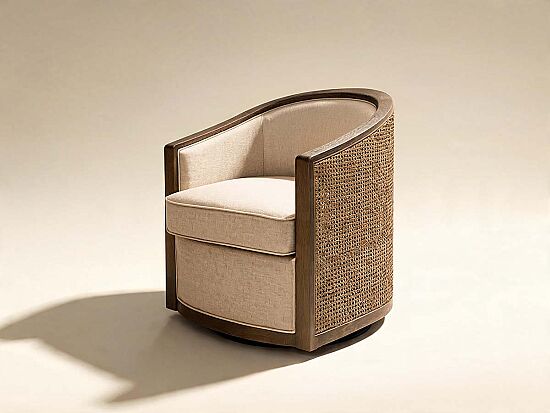 TEKLİ KOLTUK KAHVE 74x67x81cm 2601-RF - 2