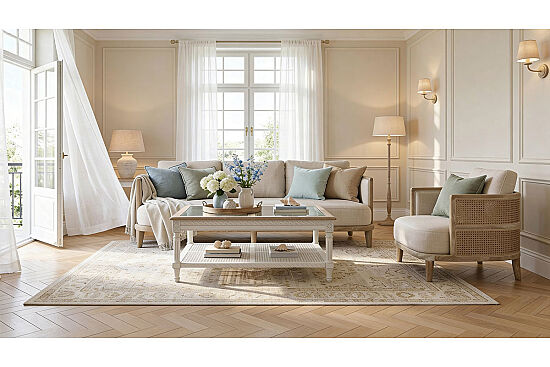 TEKLİ KOLTUK KREM 81x80x83cm 1375 - 7