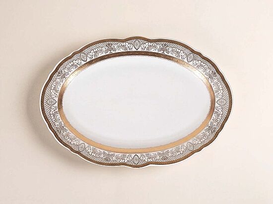 TEKLİ OVAL SERVİS TABAĞI 30,5cm - 1015-1 - 1