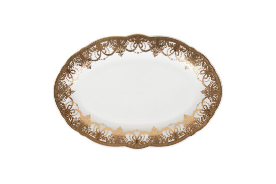 TEKLİ OVAL SERVİS TABAĞI 30,5cm - 1015-2 - 2