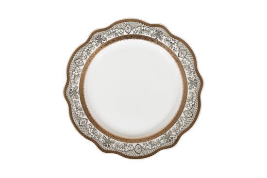 TEKLİ YUVARLAK SERVİS TABAĞI 27 cm - 1014-1 - 2