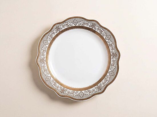 TEKLİ YUVARLAK SERVİS TABAĞI 27 cm - 1014-1 - 1