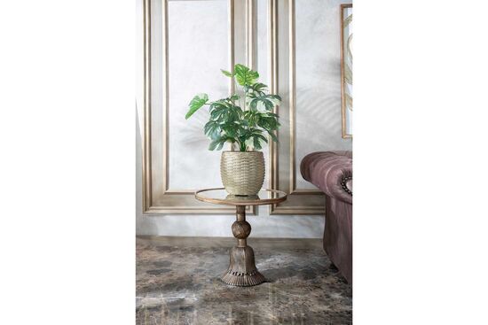 TH085002-A BEYAZ RENKLİ MONSTERA YAPAY AĞAÇ 80CM(759TUF000080) - 3