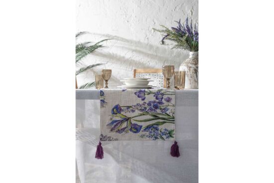 TIGER LILY RUNNER ( ACSBR2401 ) ÇOK RENKLİ 40X120 CM - 5
