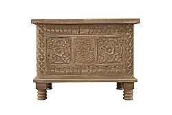 TK-10997-TK-011151 SANDIK-SEHPA GRI 40x65x50cm - 4