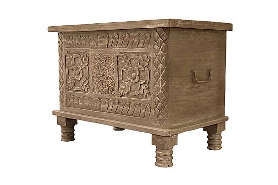 TK-10997-TK-011151 SANDIK-SEHPA GRI 40x65x50cm - 6
