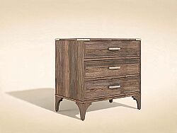 TRAFALGAR KOMODİN KAHVE 51x82x71cm 315142-2303 - KERVAN