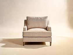 TRESCO TEKLİ KOLTUK KREM 98x9683xcm 760523-5303 - KERVAN