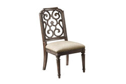 TRİSTAN KOLSUZ SANDALYE KAHVE 63x53x107cm 231204-2812 - 2