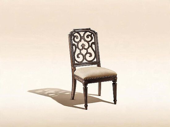 TRİSTAN KOLSUZ SANDALYE KAHVE 63x53x107cm 231204-2812 - 1