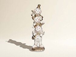ÜST ÜSTE OTURAN KURABİYE ÇOCUKLAR 8x26,5 cm KREM-GOLD(DY) - 1