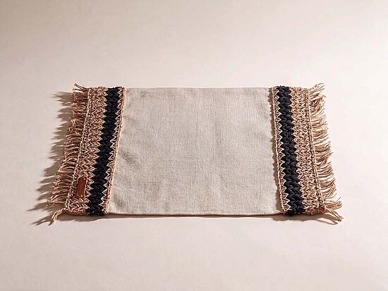 VARADA AMERIKAN SERVIS NATURAL-SIYAH 40x55cm - 1