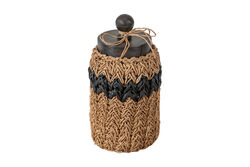 VARADA BUYUK KAVANOZ NATURAL-SIYAH 10x22cm - 3