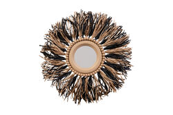 VARADA KUCUK AYNA NATURAL-SIYAH 70x70cm - 3