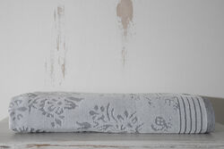 VİOLET HAVLU 90X150 CM GRİ - 2