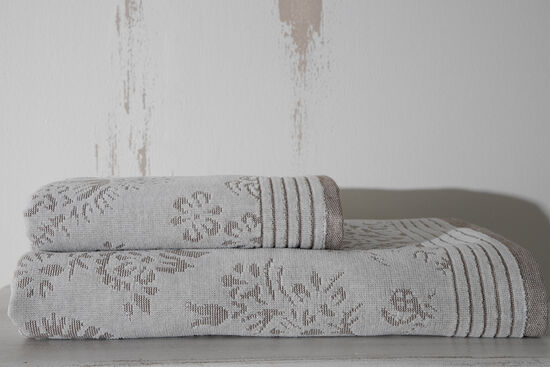 VİOLET HAVLU 90X150 CM KAHVE - 3