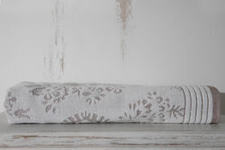 VİOLET HAVLU 90X150 CM PUDRA - 2