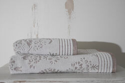 VİOLET HAVLU 90X150 CM PUDRA - 3