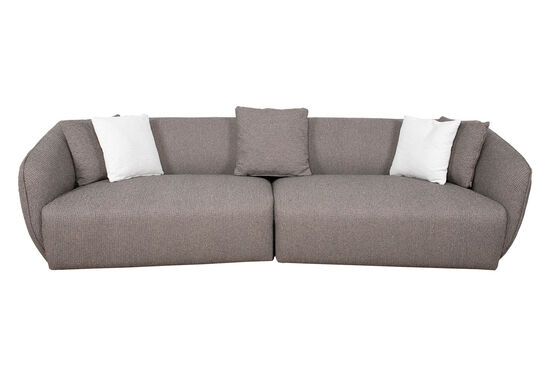 VISI DORTLU KOLTUK KAHVE 105x290x75 (BOX 16055) - 5