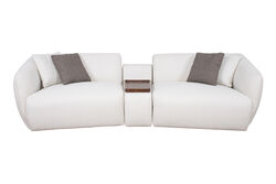 VISI DORTLU KOLTUK KREM 105x280x75 (BOX 9857) - 4