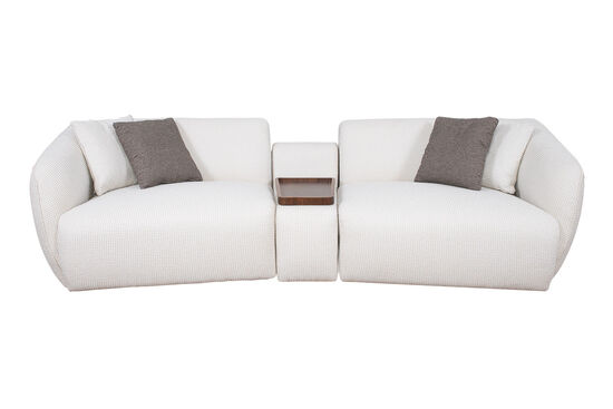 VISI DORTLU KOLTUK KREM 105x280x75 (BOX 9857) - 4