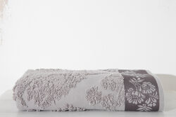 VİVALDİ HAVLU 70X140 CM AÇIK GRİ - LINDA